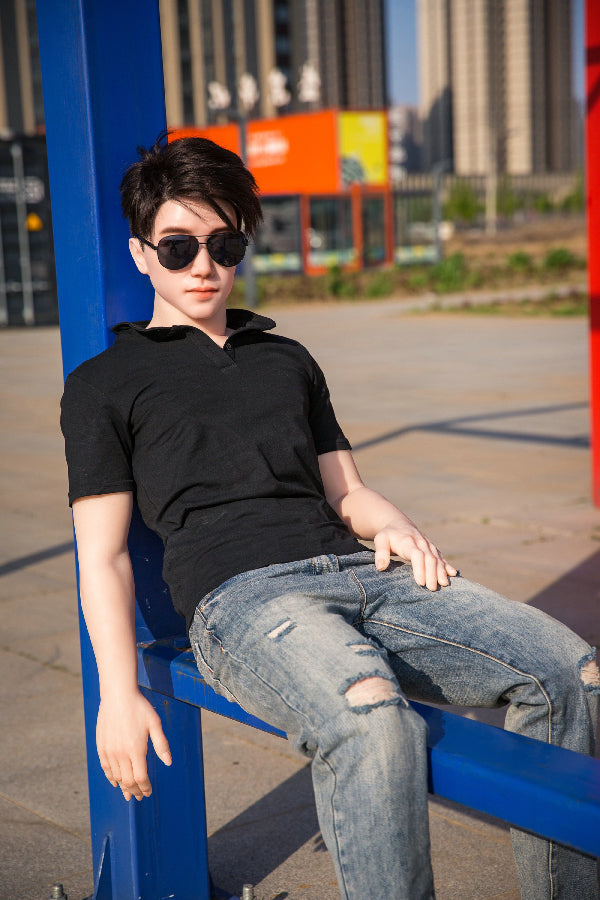 177cm/5ft9 Realistic Male Silicone Sex Doll - QIN QiTa