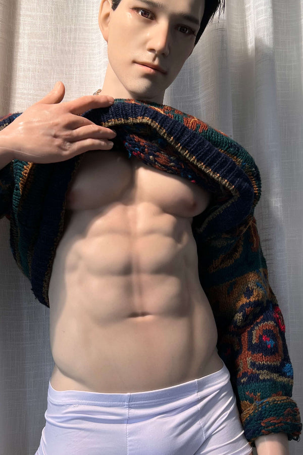 180cm/5ft10 Realistic Male Silicone Sex Doll - Bertin Realing