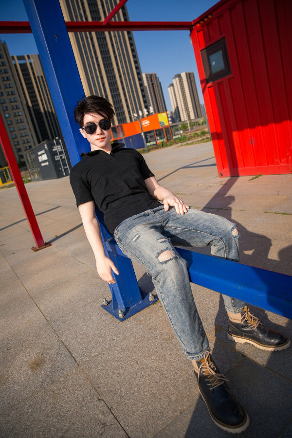 177cm/5ft9 Realistic Male Silicone Sex Doll - QIN QiTa