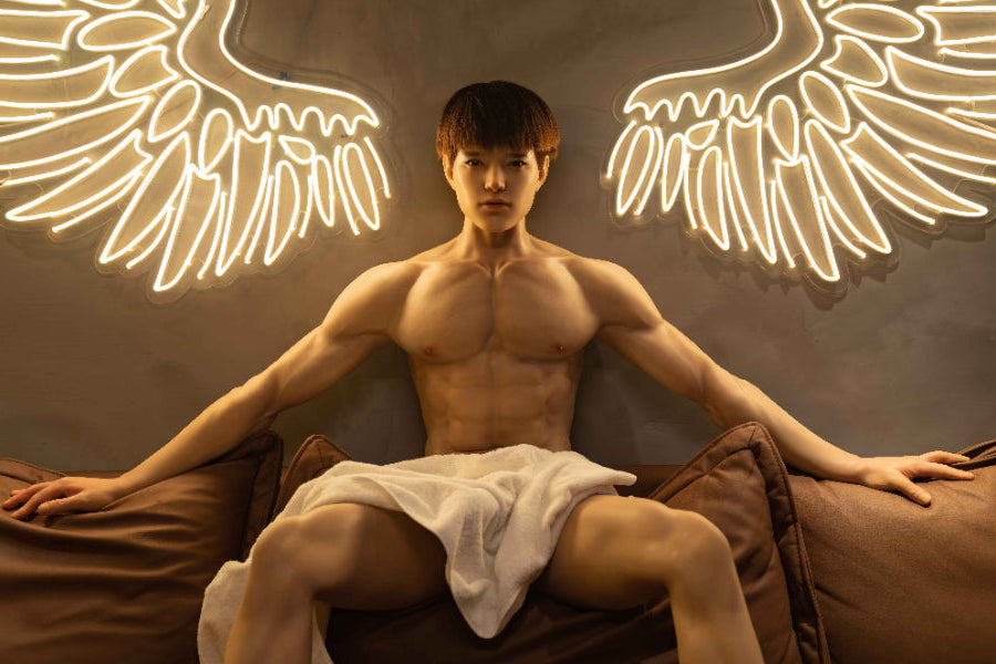 175cm/5ft9 Silicone Head Male Sex Doll - Leonardo Realing