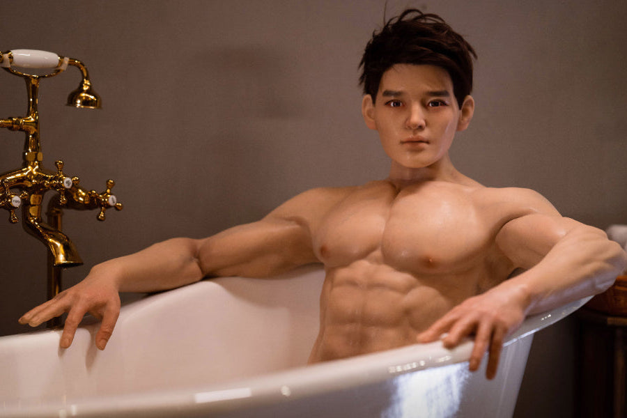 175cm/5ft9 Silicone Head Male Sex Doll - Martin Realing