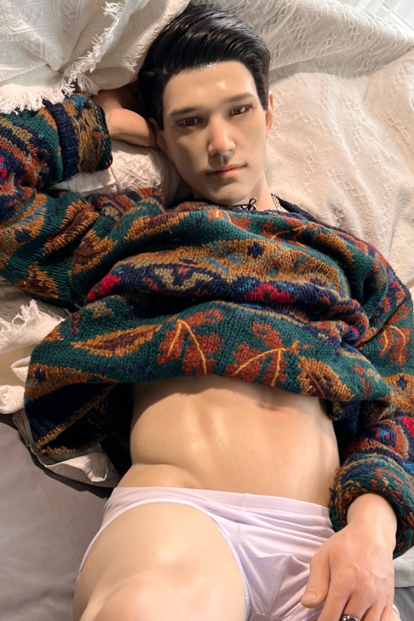 180cm/5ft10 Realistic Male Silicone Sex Doll - Bertin Realing