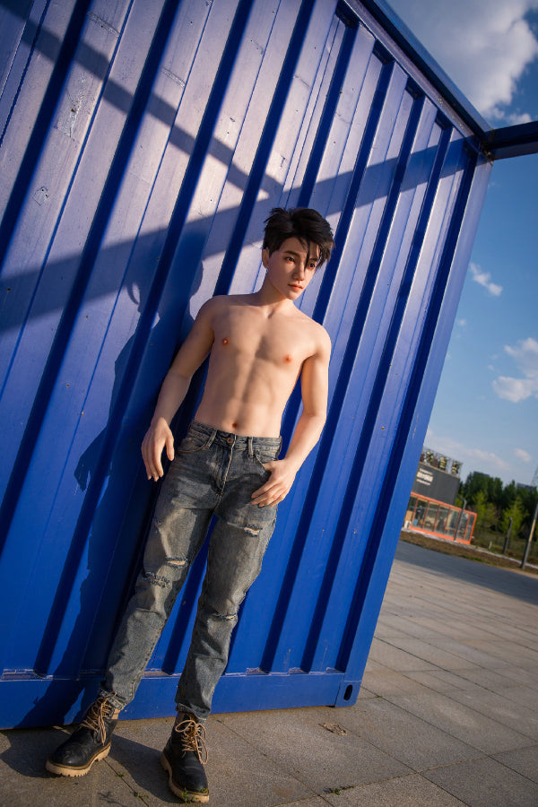 177cm/5ft9 Realistic Male Silicone Sex Doll - QIN QiTa