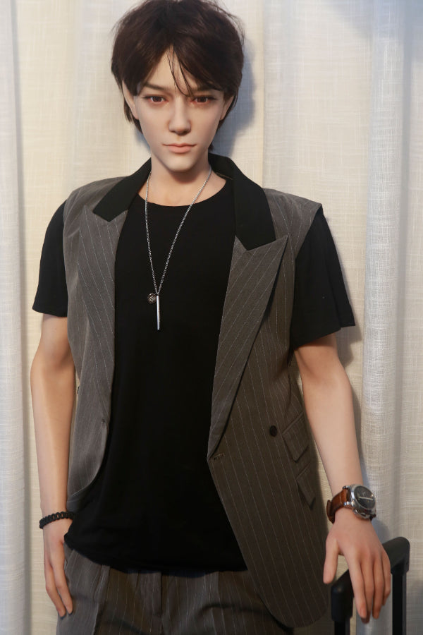 170cm/5ft7 Realistic Male Silicone Sex Doll - kirin Realing