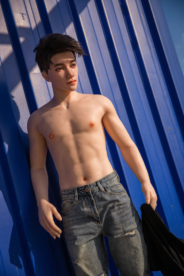 177cm/5ft9 Realistic Male Silicone Sex Doll - QIN QiTa