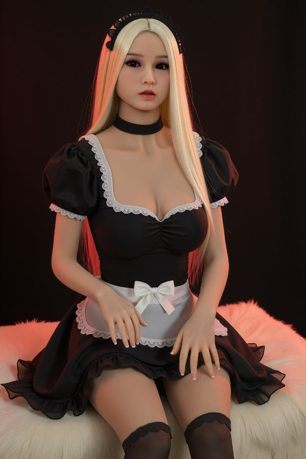 148cm/4ft10 F-Cup Blonde TPE Sex Doll #13 Aibei