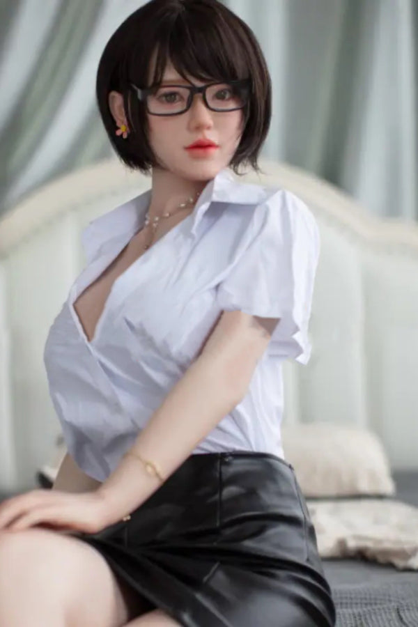 160cm/5ft3 D-cup Japanese Silicone Head Sex Doll - A46 Jo JX
