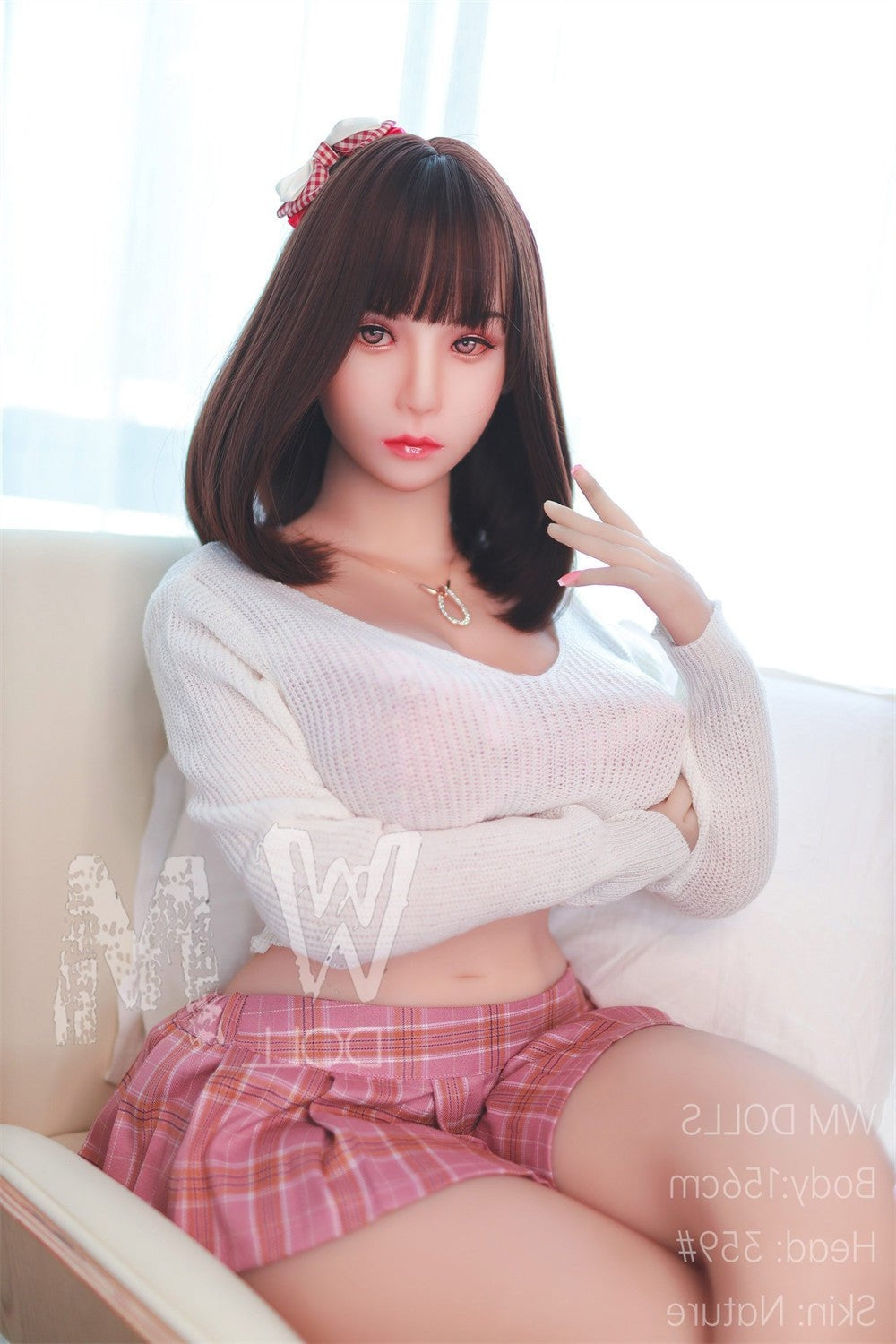 156cm/5ft1 H-Cup Thick TPE Japanese Sex Doll with #359 Head WM