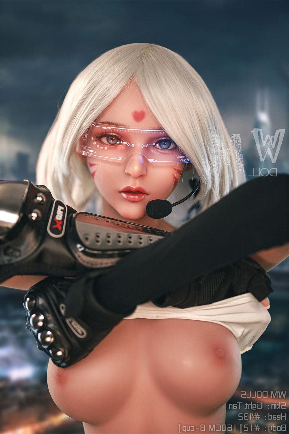 160cm/5ft3 B-cup 2B Real Life Sex TPE Doll with #432 Head WM