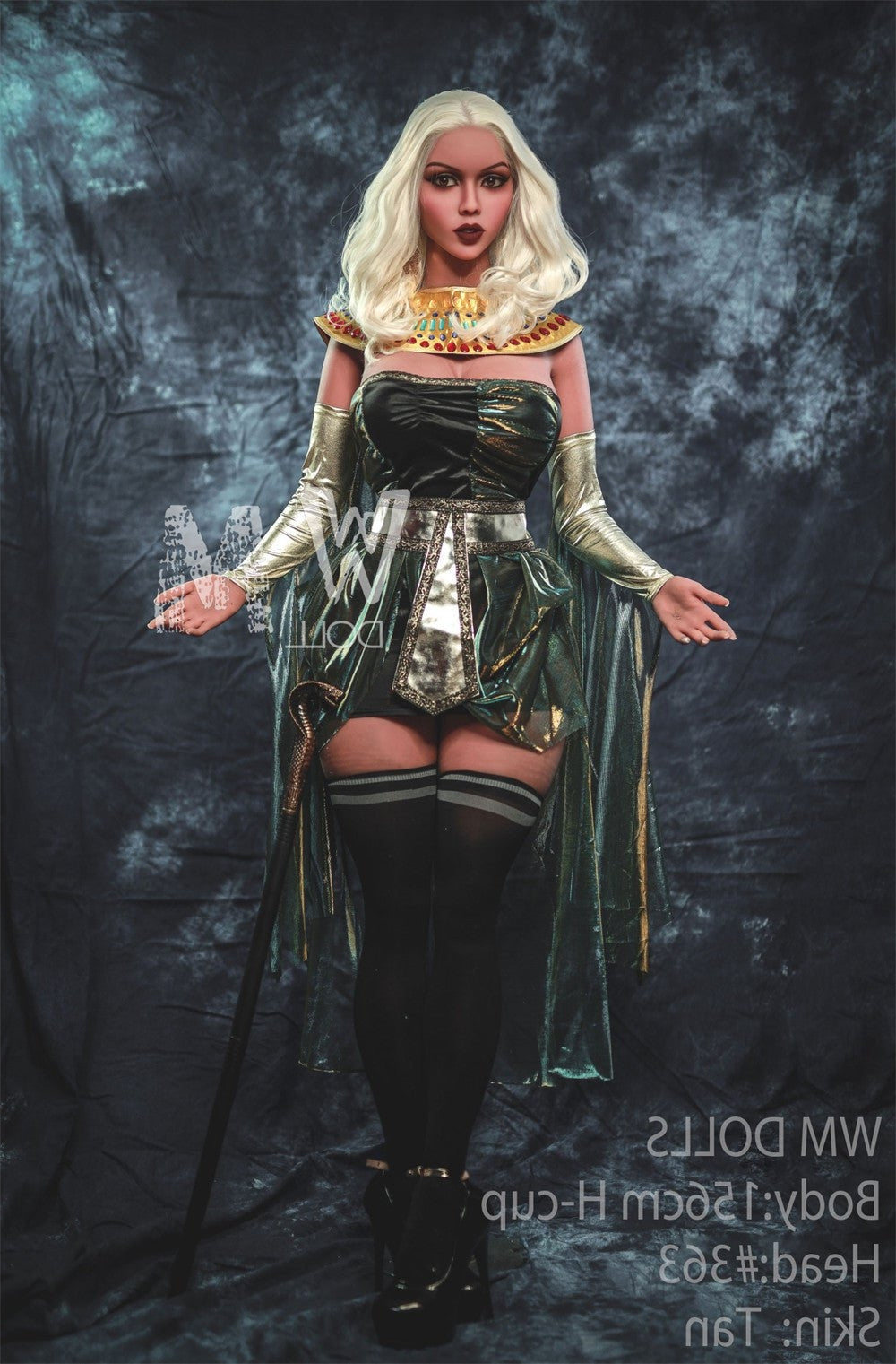 156cm/5ft1 H-Cup American High Quality TPE Sex Doll with #363 Head WM