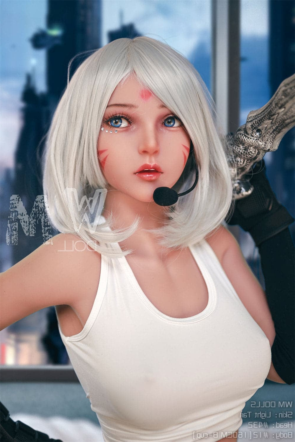 160cm/5ft3 B-cup 2B Real Life Sex TPE Doll with #432 Head WM