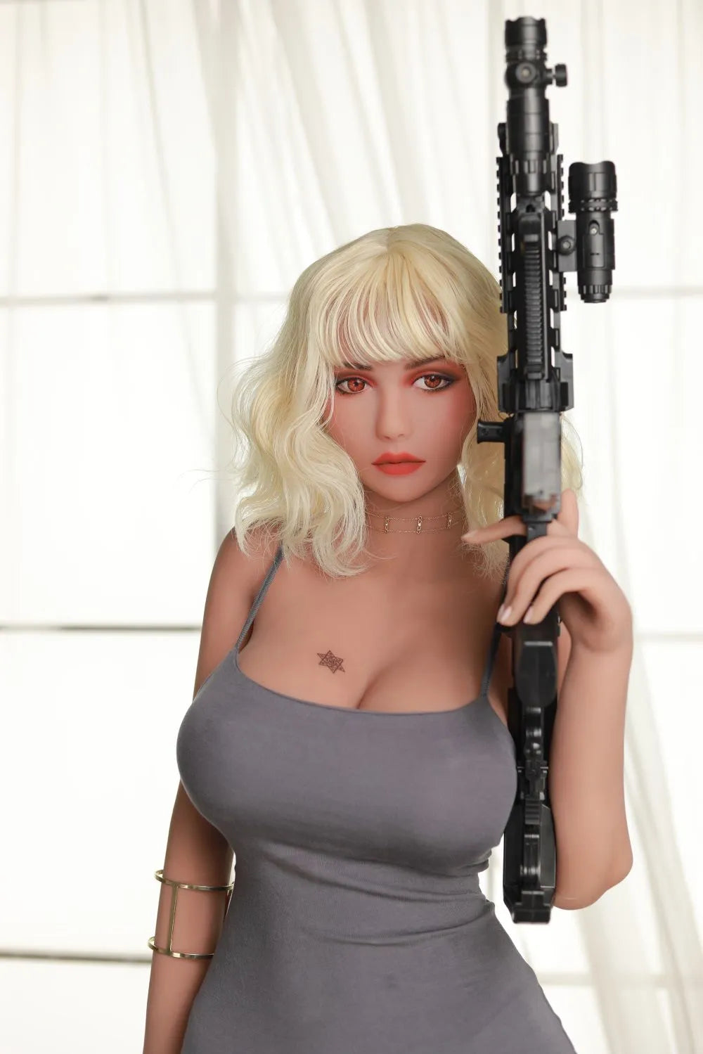 170cm/5ft7 European Blonde Big Breasts Sex Doll - Elaine (In Stock US)