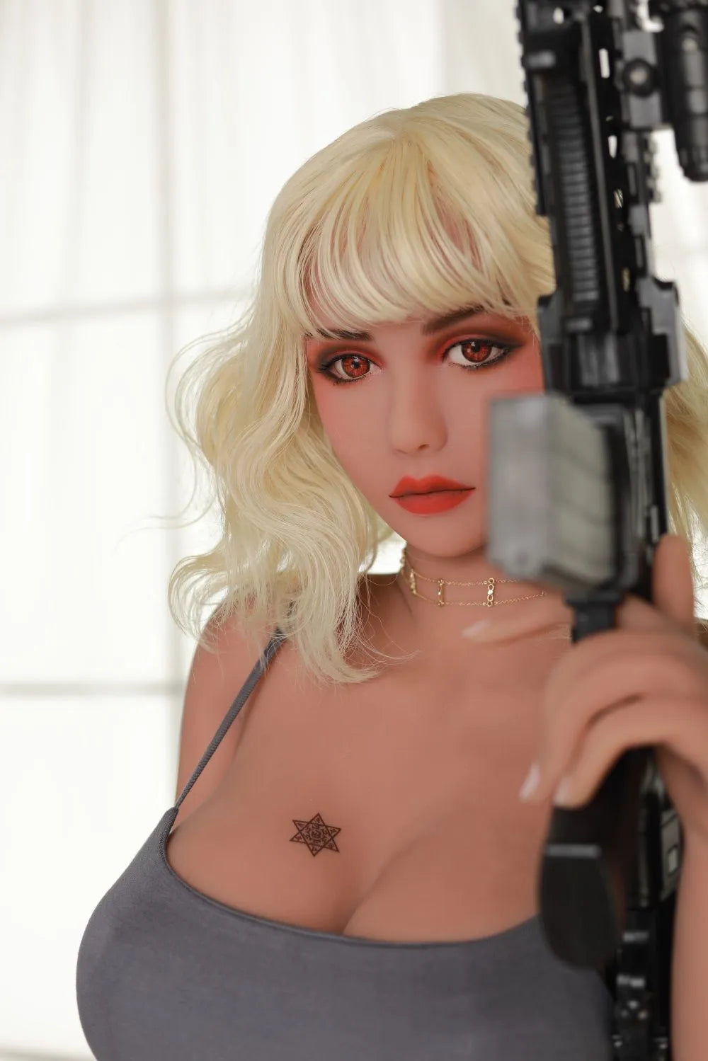 170cm/5ft7 European Blonde Big Breasts Sex Doll - Elaine (In Stock US)