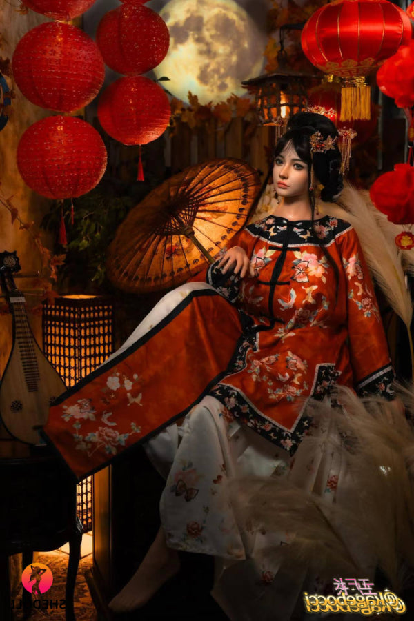 165cm/5ft5 E-cup Silicone Head Chinese Sex Doll - Tasha SHEDOLL