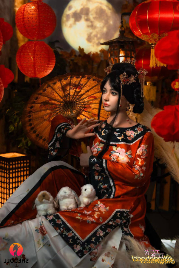 165cm/5ft5 E-cup Silicone Head Chinese Sex Doll - Tasha SHEDOLL