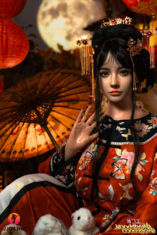 165cm/5ft5 E-cup Silicone Head Chinese Sex Doll - Tasha SHEDOLL