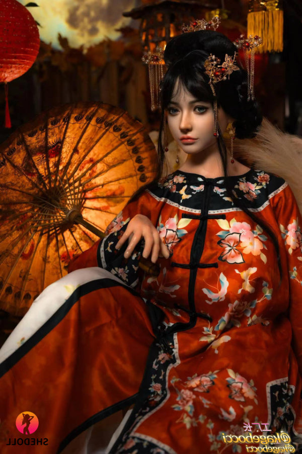 165cm/5ft5 E-cup Silicone Head Chinese Sex Doll - Tasha SHEDOLL