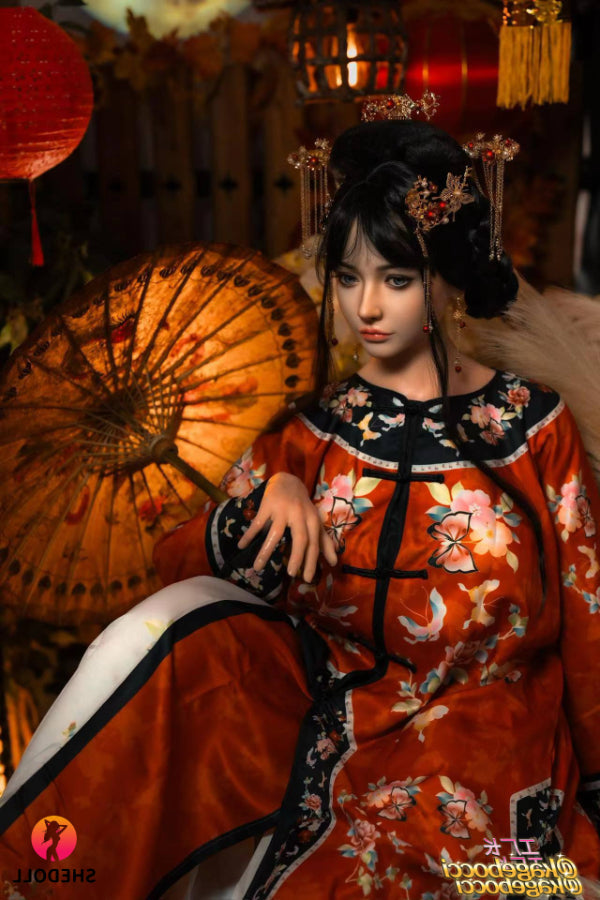 165cm/5ft5 E-cup Silicone Head Chinese Sex Doll - Tasha SHEDOLL