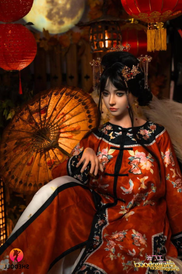 165cm/5ft5 E-cup Silicone Head Chinese Sex Doll - Tasha SHEDOLL