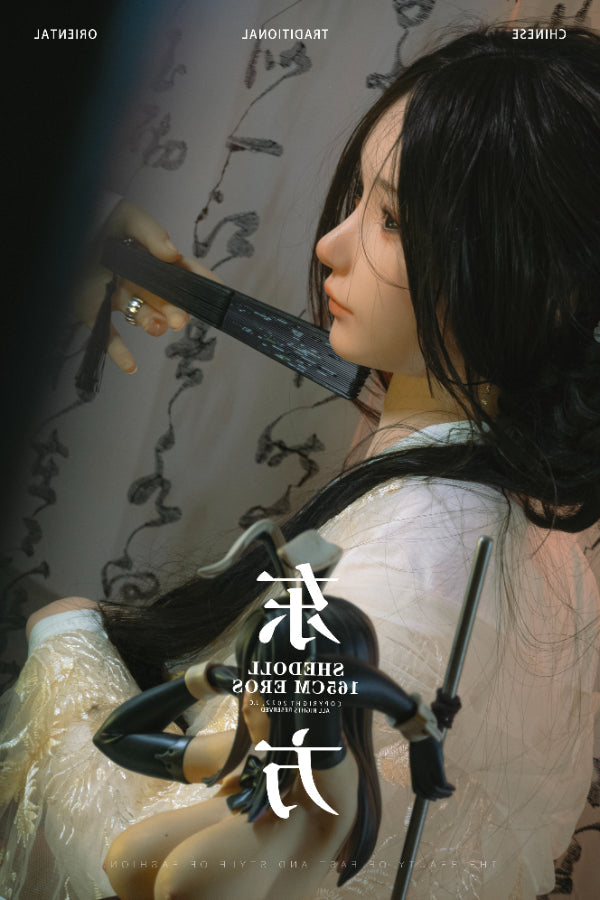 163cm/5ft4 H-cup Silicone Head Love Doll - Achu SHEDOLL