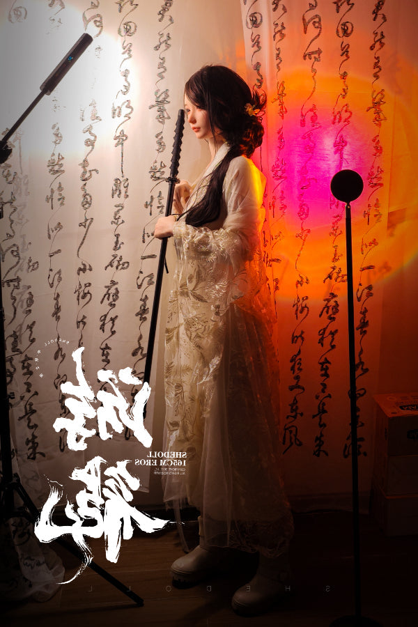 163cm/5ft4 H-cup Silicone Head Love Doll - Achu SHEDOLL