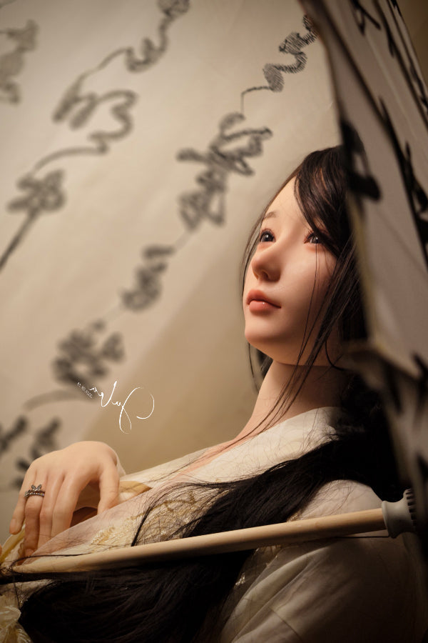 163cm/5ft4 H-cup Silicone Head Love Doll - Achu SHEDOLL