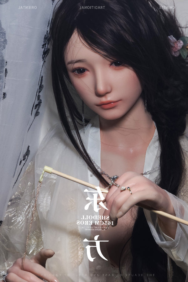 163cm/5ft4 H-cup Silicone Head Love Doll - Achu SHEDOLL