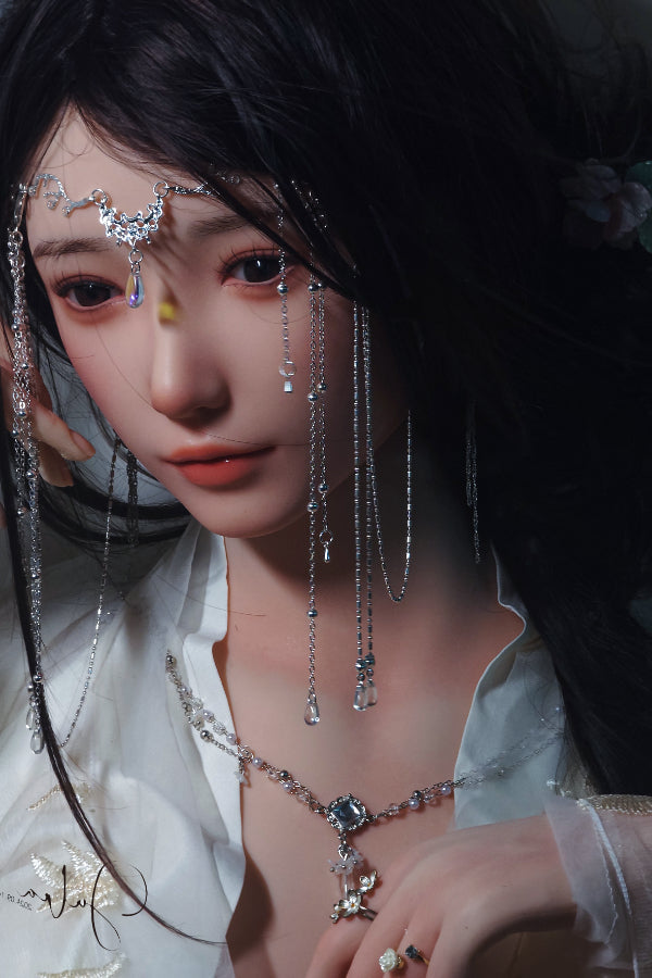 163cm/5ft4 H-cup Silicone Head Love Doll - Achu SHEDOLL