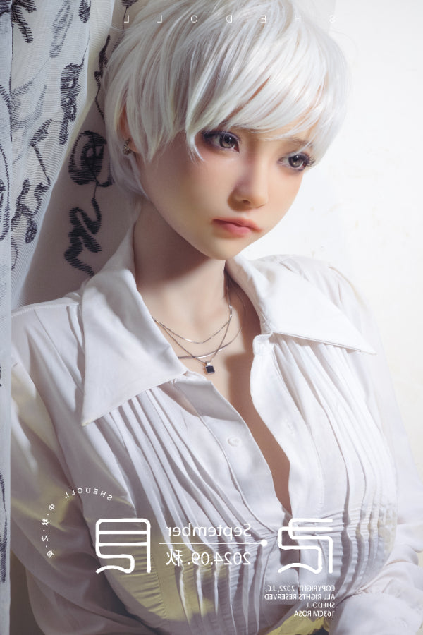 165cm/5ft5 E-cup Silicone Head Sex Doll - Qiangwei SHEDOLL