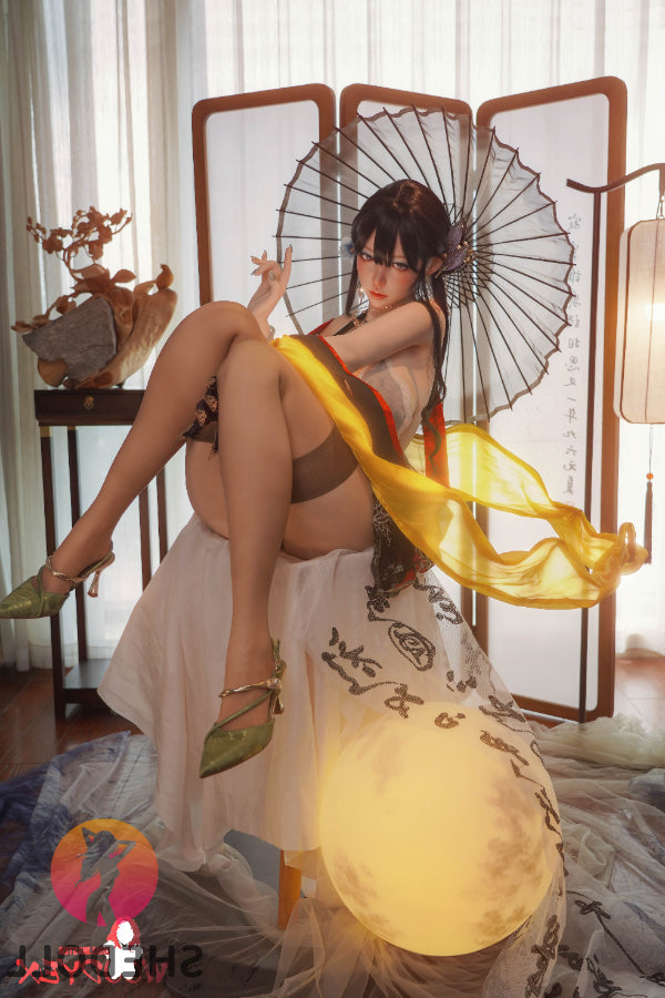 163cm/5ft4 H-cup Silicone Head Love Doll - Chuyue SHEDOLL