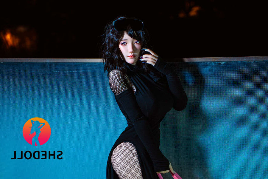 165cm/5ft5 E-cup Silicone Head Sex Doll - Chulin SHEDOLL