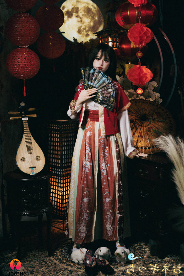 165cm/5ft5 E-cup Silicone Head Chinese Sex Doll - Suxingran SHEDOLL