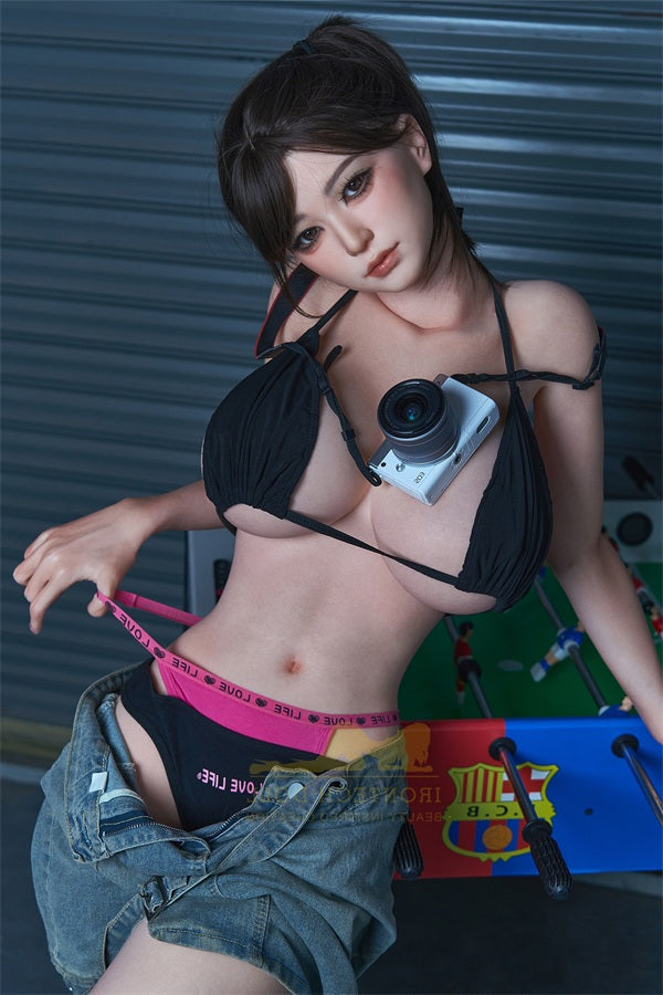 158cm/5ft2 F-cup Cute Silicone Sex Doll - S10 Natural Irontech