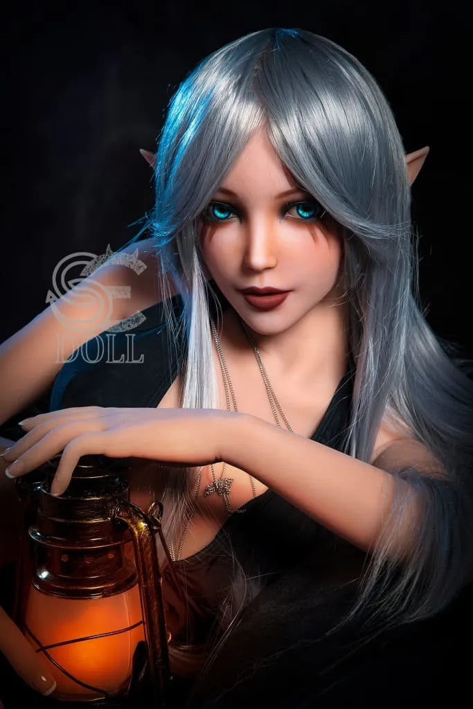 Elsa - 150cm / 4ft11 E-Breasts TPE Sex Dolls Model Props (NO.2184)