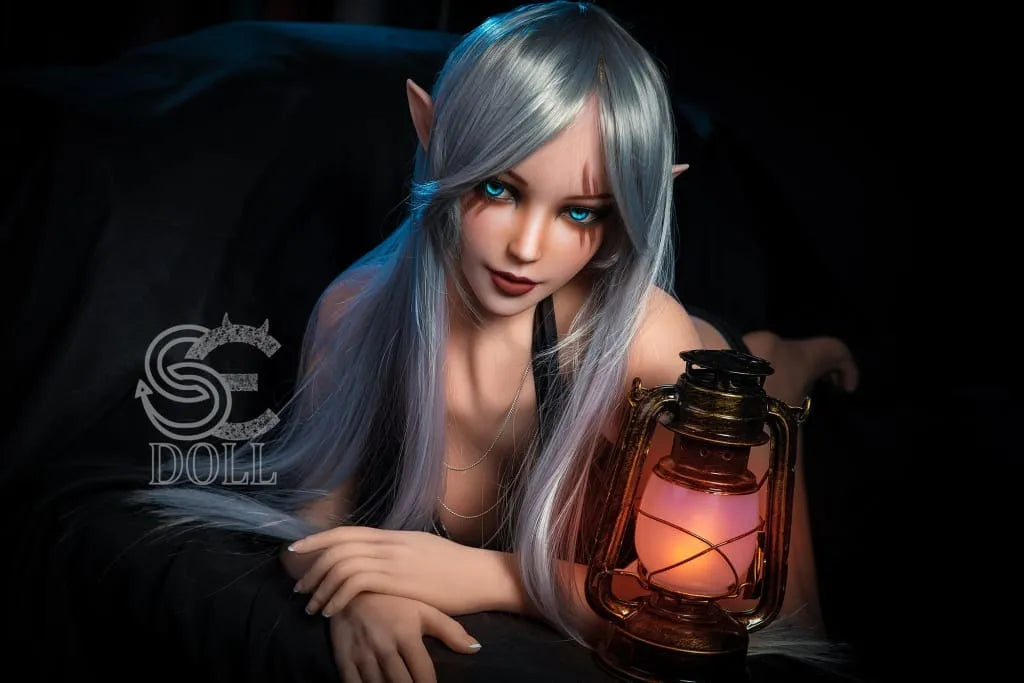 Elsa - 150cm / 4ft11 E-Breasts TPE Sex Dolls Model Props (NO.2184)