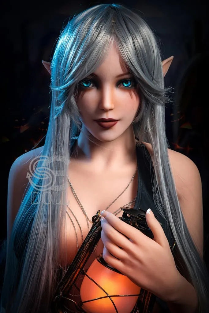 Elsa - 150cm / 4ft11 E-Breasts TPE Sex Dolls Model Props (NO.2184)