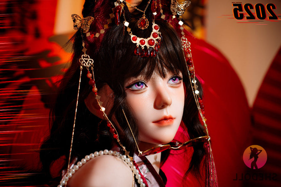 168cm/5ft8 D-cup Silicone Head Love Doll - Guxiaoyu SHEDOLL