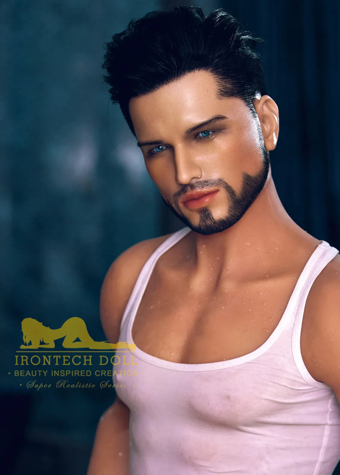 IronTech | Kev - 5Ft 4/162cm Male Sex Doll With Silicone Head