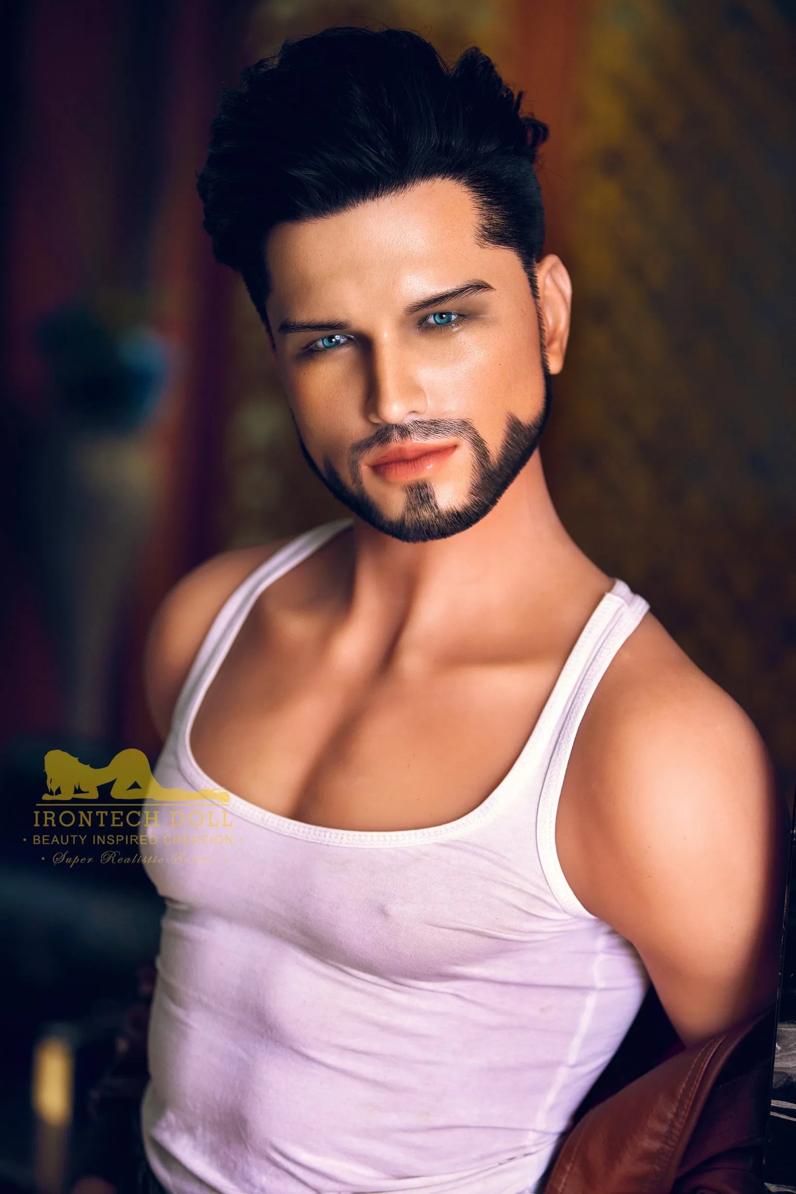 IronTech | Kev - 5Ft 4/162cm Male Sex Doll With Silicone Head