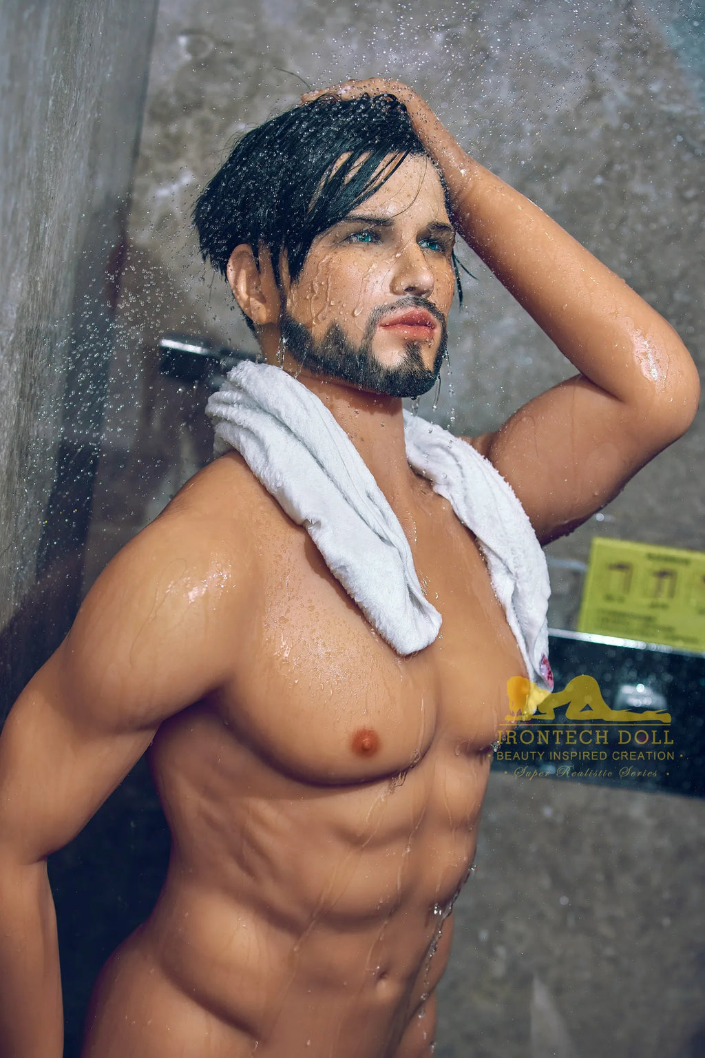 IronTech | Kev - 5Ft 4/162cm Male Sex Doll With Silicone Head