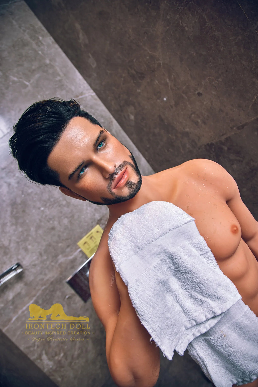 IronTech | Kev - 5Ft 4/162cm Male Sex Doll With Silicone Head