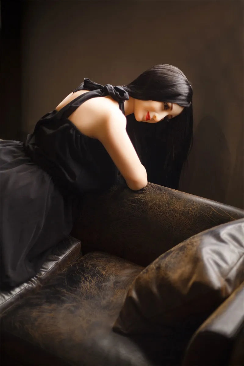 ClimaxحHellen Adult Big Breast Sex Doll 160cm with Black Straight Hair