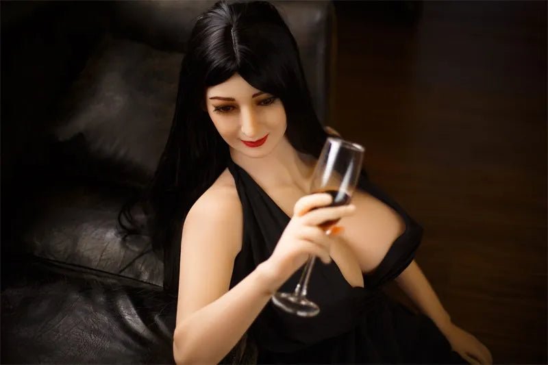 ClimaxحHellen Adult Big Breast Sex Doll 160cm with Black Straight Hair