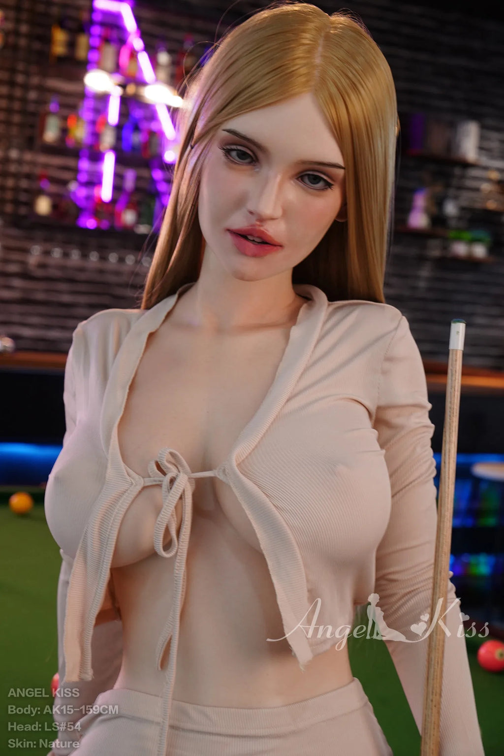 Angelkiss? 159cm (5.2') LS54# Full Silicone F-Breasts(NO.3088)