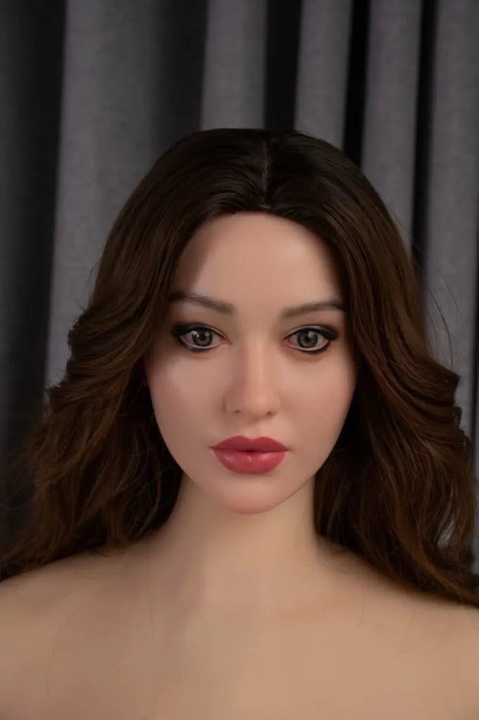 ZELEX? X165cm (5.4') ZGE45#-1 F-Breasts "Silicon Head+TPE Body" Sex Dolls (NO.2730)