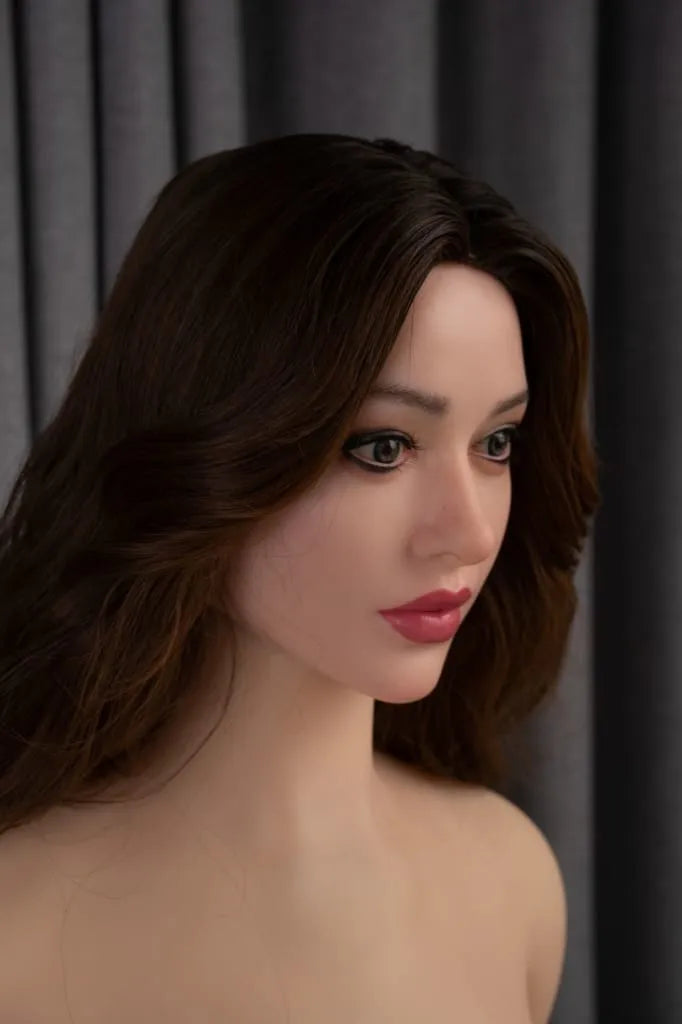 ZELEX? X165cm (5.4') ZGE45#-1 F-Breasts "Silicon Head+TPE Body" Sex Dolls (NO.2730)