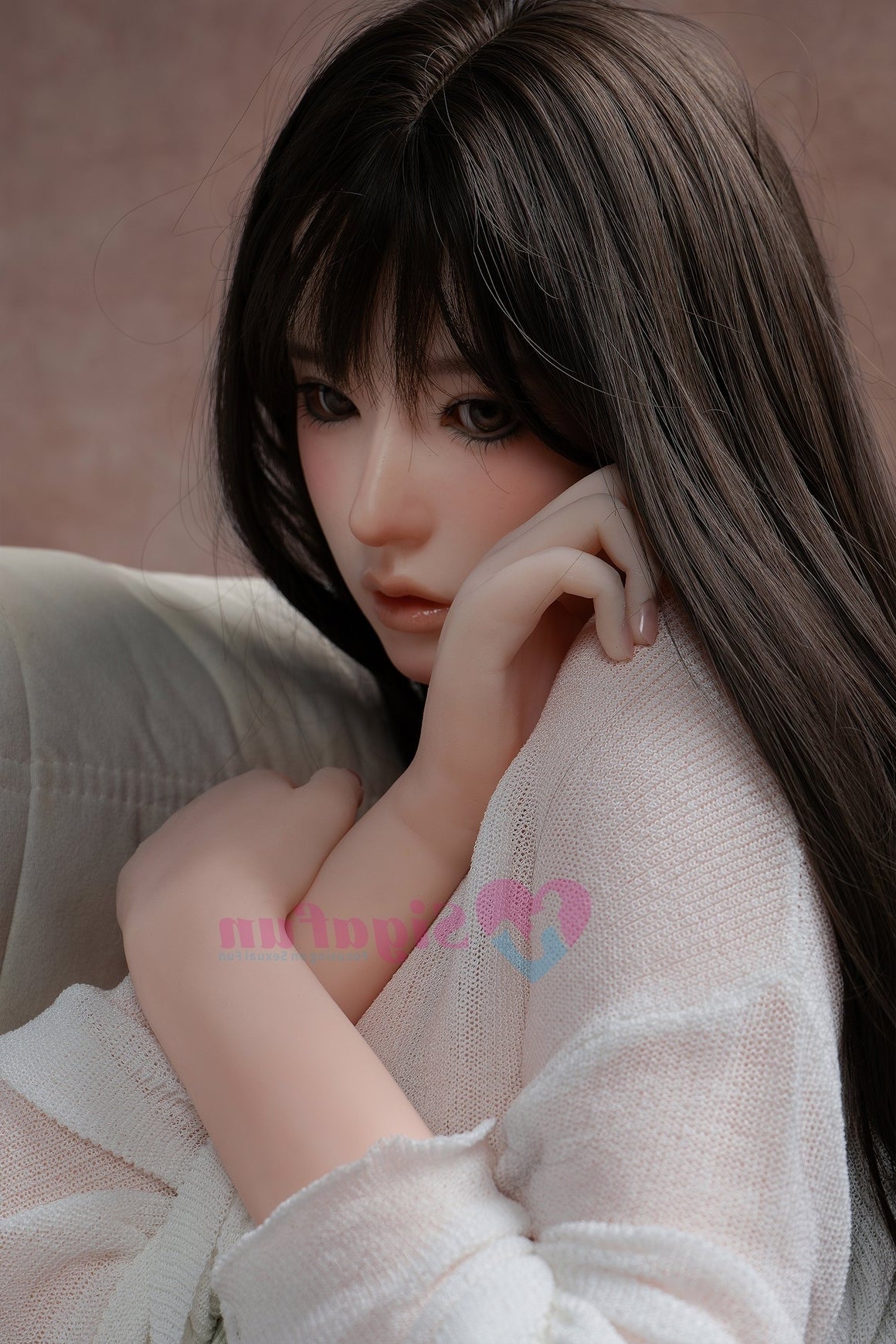 US In Stock - 159cm/5ft3 E-Cup Silicone Head Sex Doll - SG5 Natural Sigafun