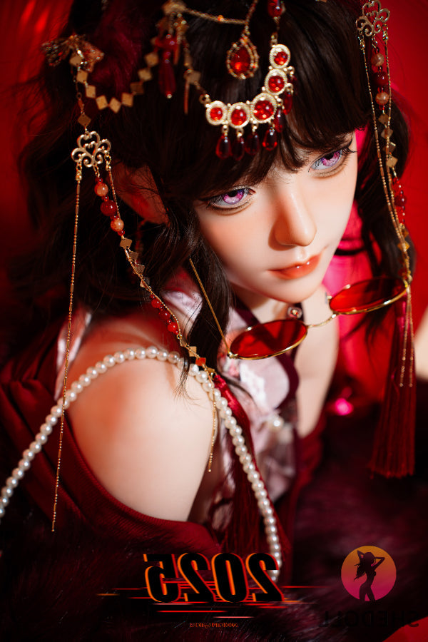 168cm/5ft8 D-cup Silicone Head Love Doll - Guxiaoyu SHEDOLL