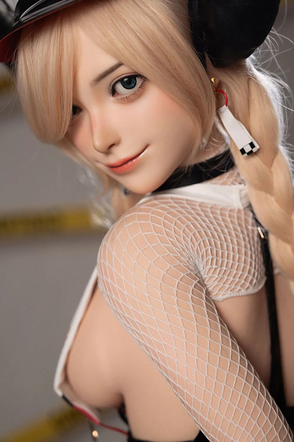 Rosretty Doll | 164cm/5ft5 Big Breasts Playful Blonde Grid Girl Realis