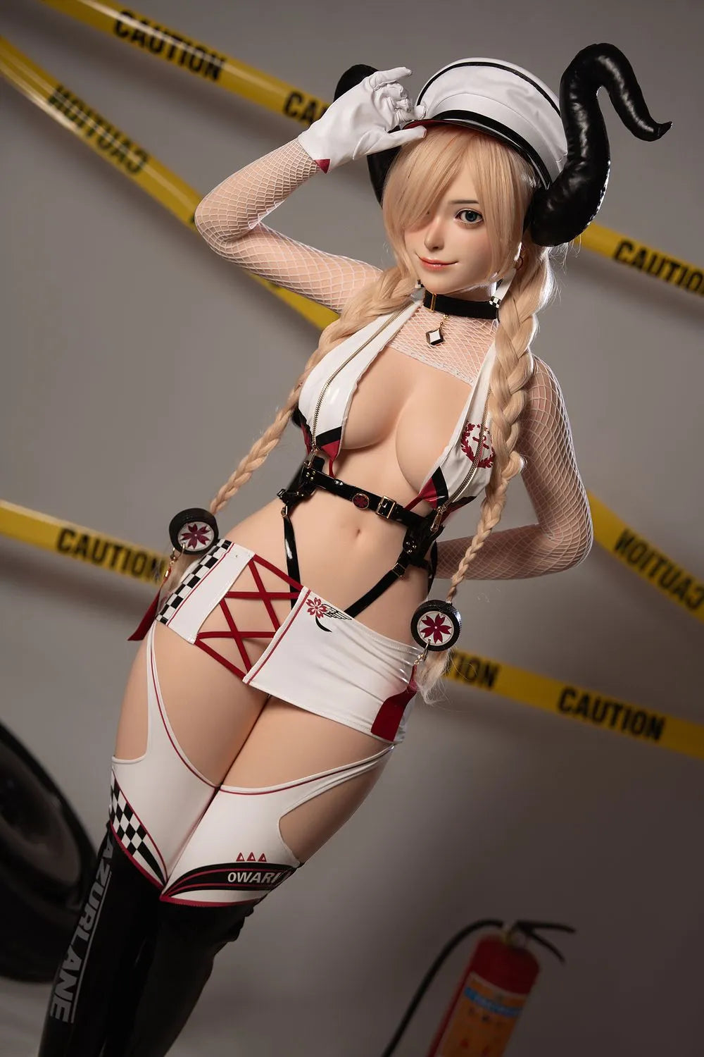 Rosretty Doll | 164cm/5ft5 Big Breasts Playful Blonde Grid Girl Realis